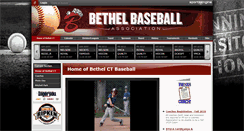 Desktop Screenshot of bethel-baseball.com