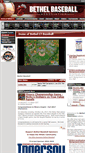 Mobile Screenshot of bethel-baseball.com